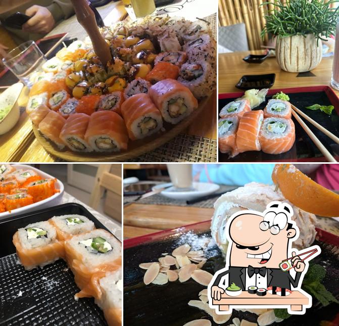 В "Тануках" вы можете попробовать суши