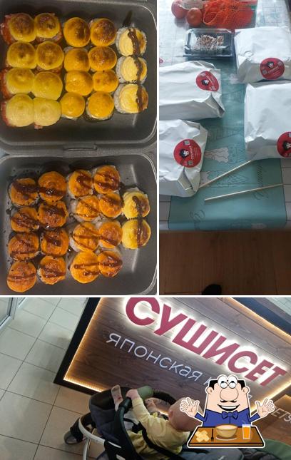 Еда в "СушиСет"