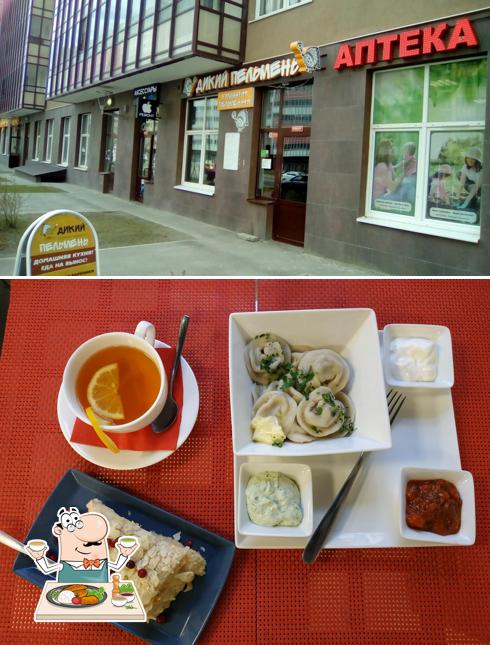 Блюда в "Диком Пельмене"
