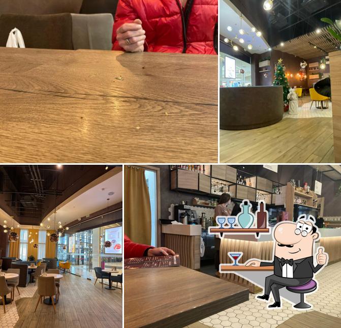 Посмотрите на внутренний интерьер "Шоколадницы"