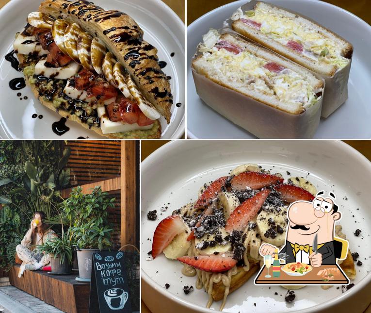 Еда в "Yacht Cafe"