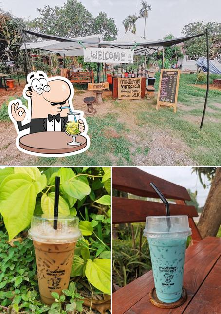 กาแฟมือหมุน​ Vintage​ Cafe' Slow​ Bar​ Coffee
