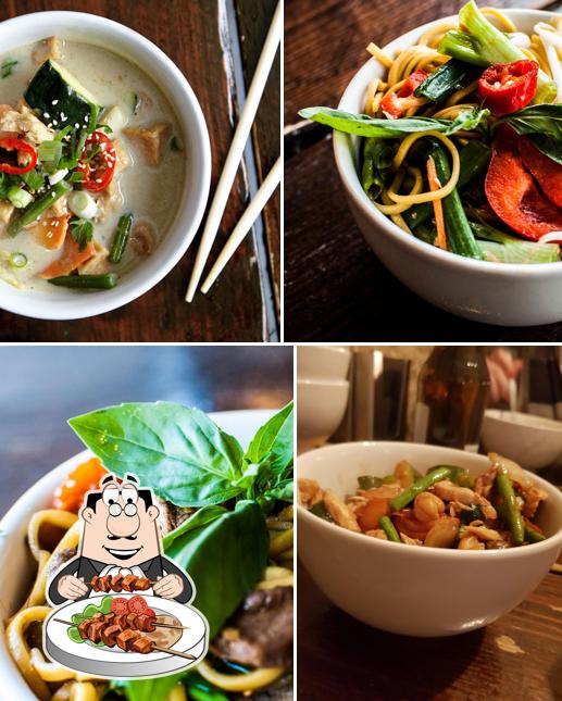 Neon Asian Street Food