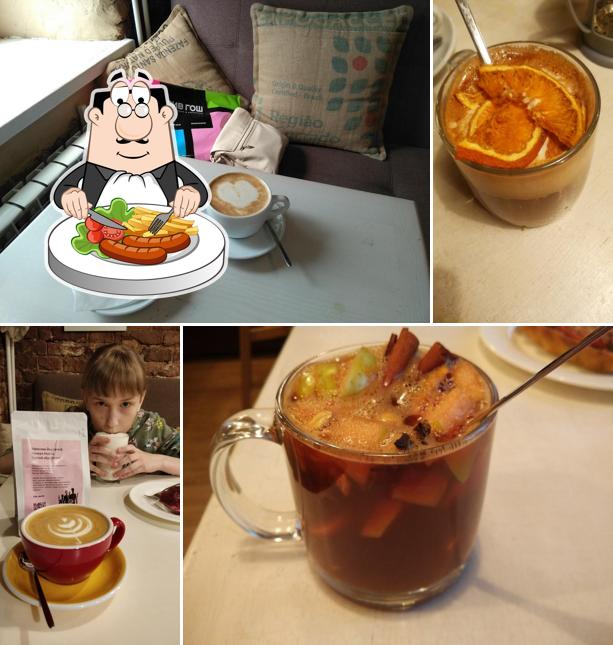 Еда в "BunaBuna"