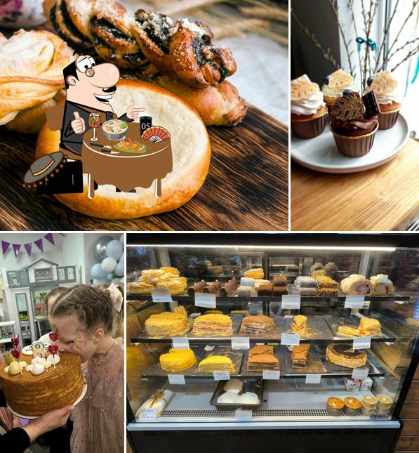 Шоколадный мусс в "Пекарная лавка"