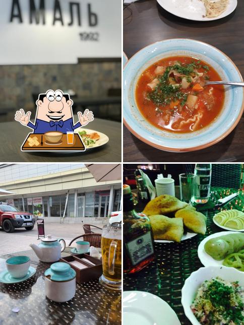 Блюда в "Амале"