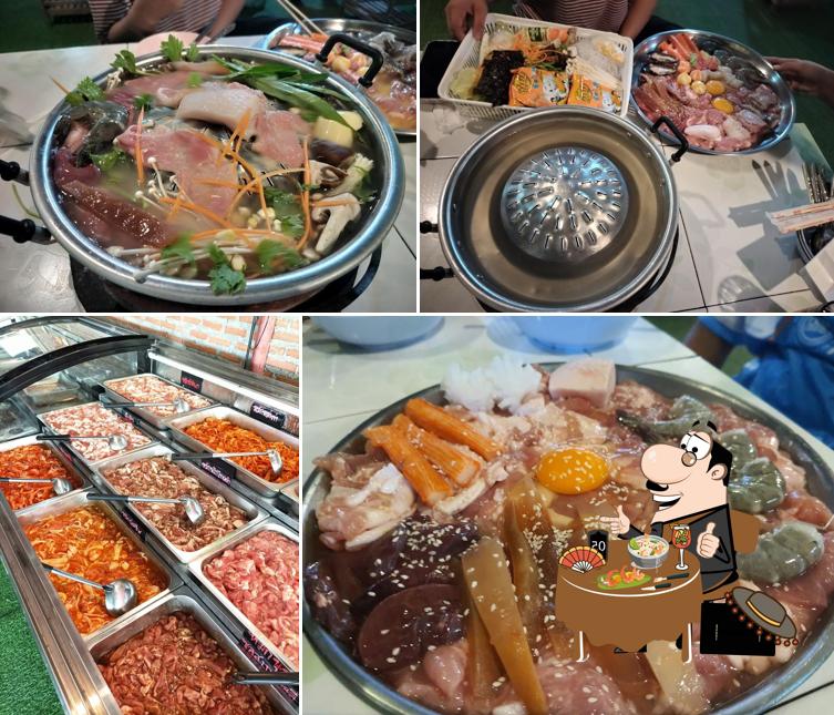 เล้งหมูกะทะย่างเกาหลี
