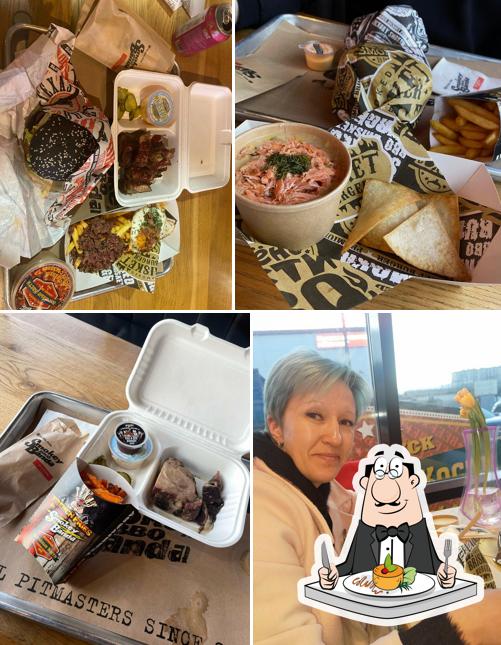 Еда в "Копчёные кости"