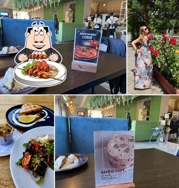 Еда в "Корице и мяте"