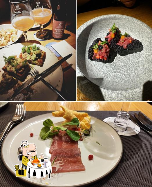 Блюда в "Lambic Seafood"