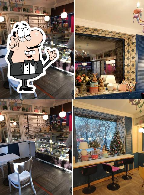 Посмотрите на внутренний интерьер "Кондитерской "Русский Лес" - к.931"