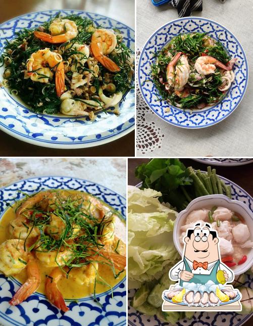 ครัวบ้านพร และร้าน cafe' thai style