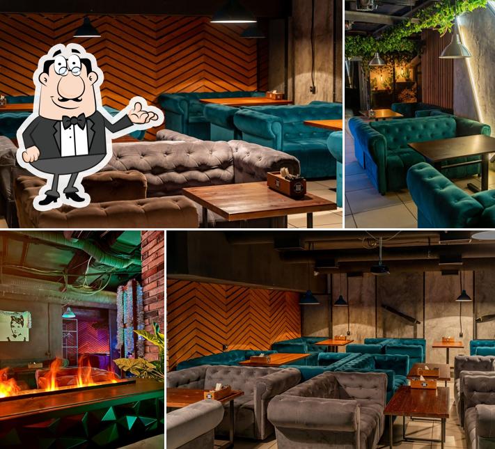 Посмотрите на внутренний интерьер "МЯТЫ Lounge"