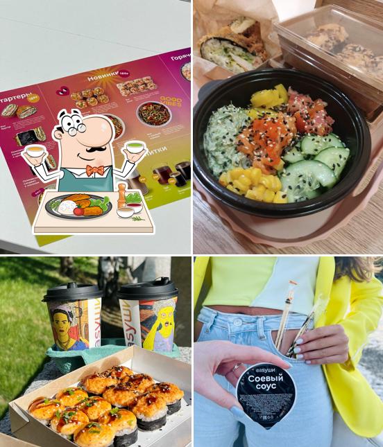 Блюда в "Изи суши"