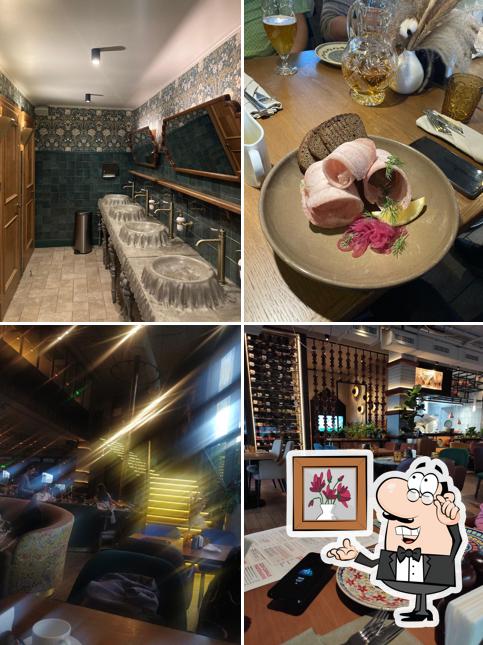 Посмотрите на внутренний интерьер "Skazka Печь & Гриль"