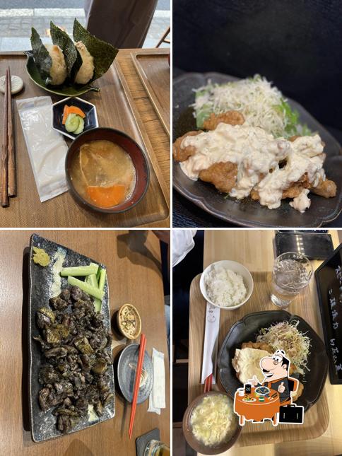 炭火もも焼き炎摩
