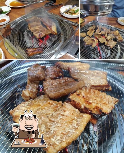 사또네석쇠갈비