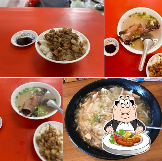 崁頂：肉燥飯、鮮魚湯