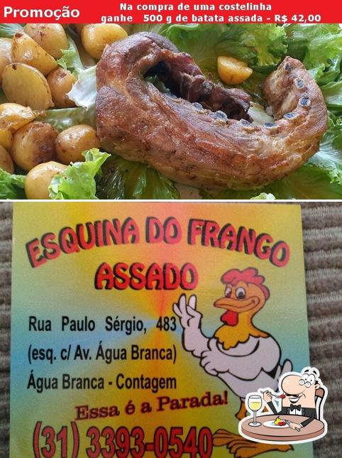 Frango Assado Água branca