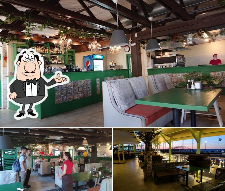 Интерьер "Папаши Беппе"