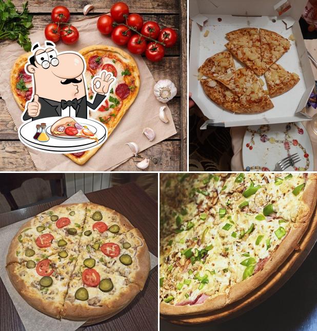 Закажите пиццу в "Делюксе Пицца"