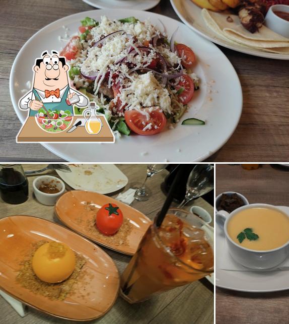 Греческий салат в "Томато"