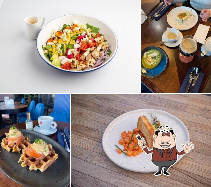 Еда в "Brasserie Lambic"