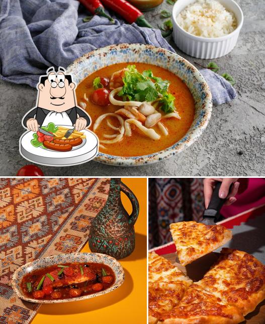 В Чайхона есть еда, напитки и многое другое