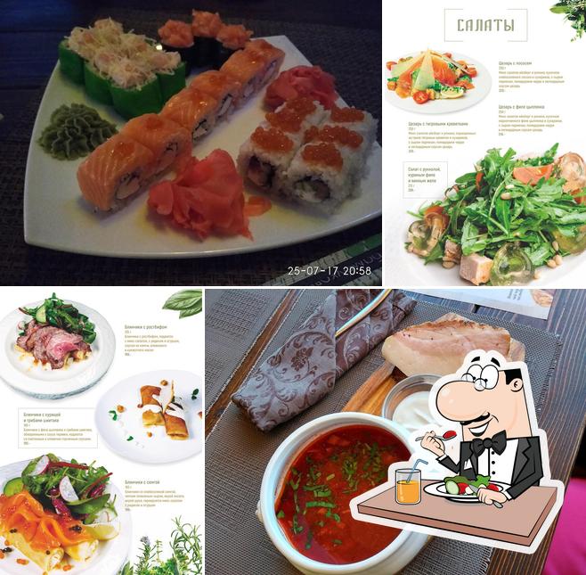 Еда в "Трибуне"