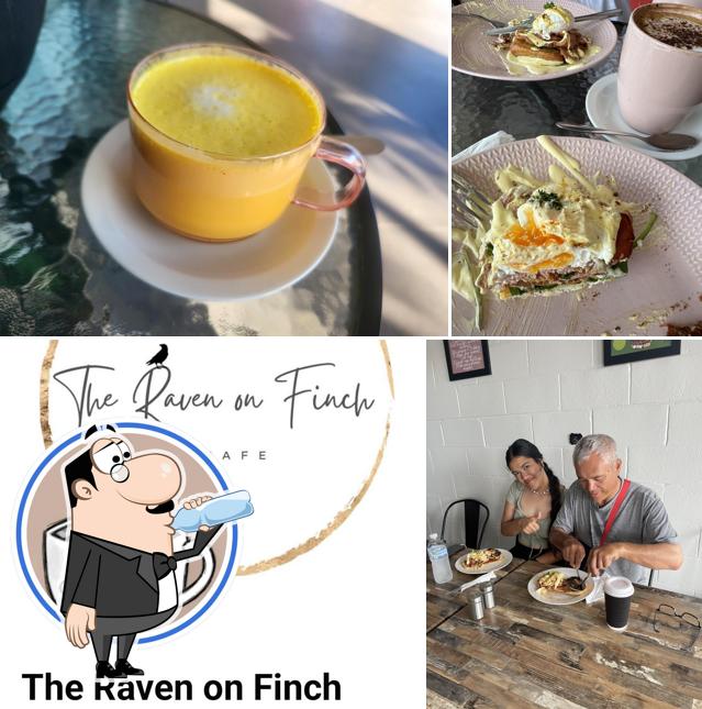 Raven On Finch