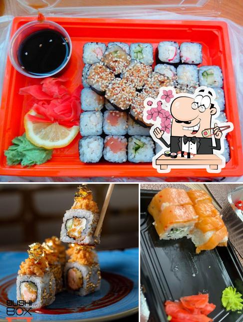 Побалуйте себя суши в "Sushi box. Суши - Баре, Кафе, Доставка суши, роллов и лапши Wok по Ульяновску"
