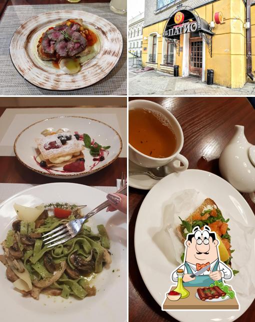 Здесь широкий выбор блюд для любителей мяса