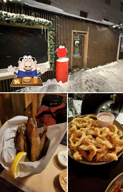 Блюда в "Гараже"