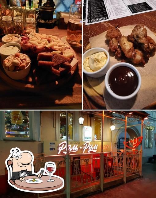 Еда в "Ром Рум"