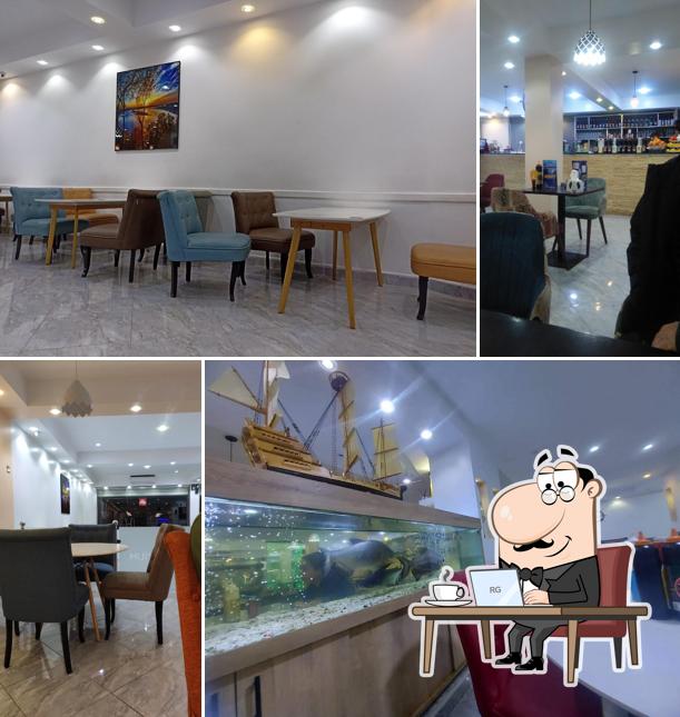 Aquarium café restaurant