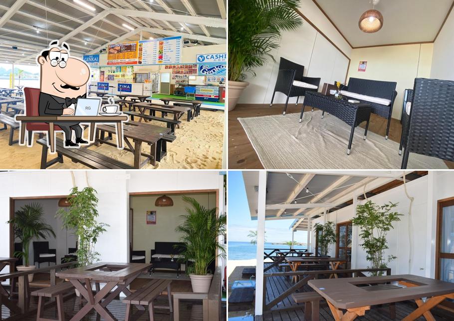 ビーチクラブ シラハマヤ 芥屋海水浴場