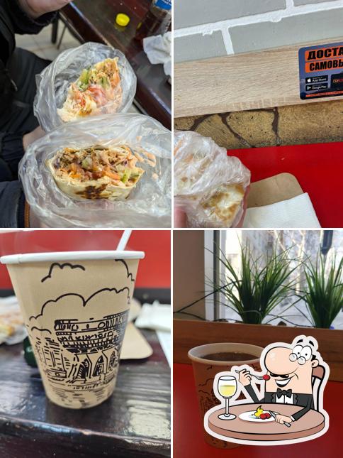 Еда и напитки - все это можно увидеть на этом снимке из Та самая Шаурма