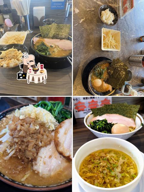 王道家直系 家系ラーメン がく