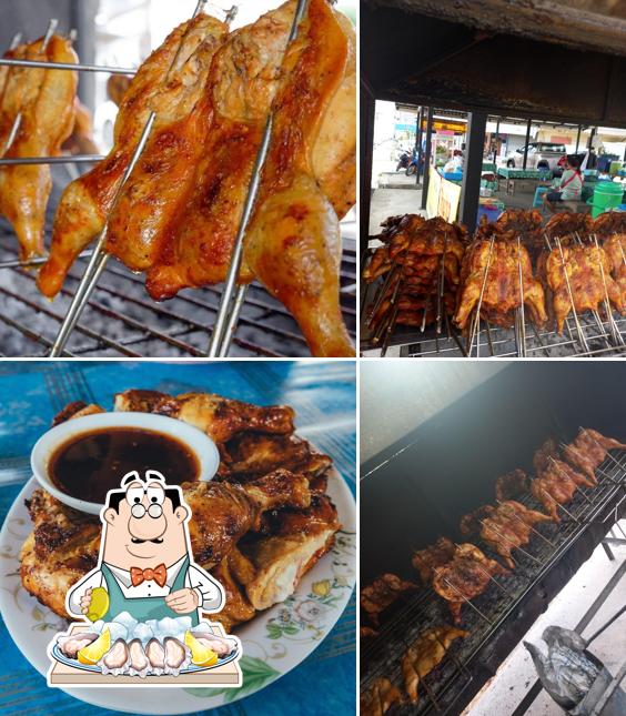 ร้านไก่ย่างวิเชียรบุรี ข้างไทยประกันชีวิต อ.ปัว
