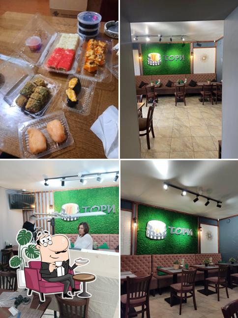 Интерьер "кафе ТоРи"