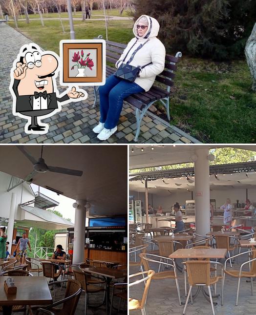 Интерьер "Кафе "Катамаран""