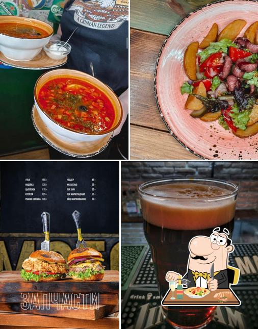 Блюда в "БегеМотоБар"