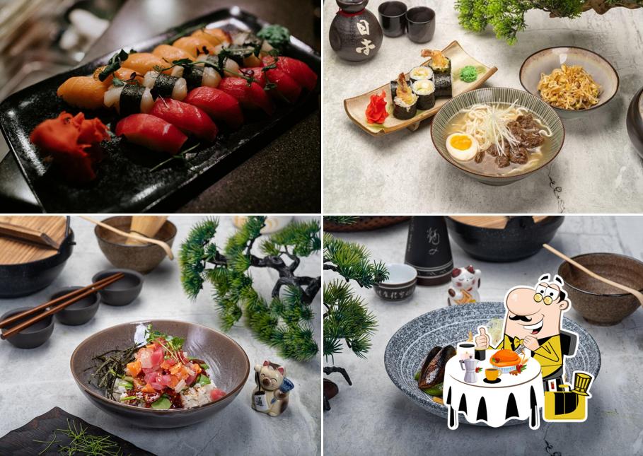 Еда в "Осаме-Суши"