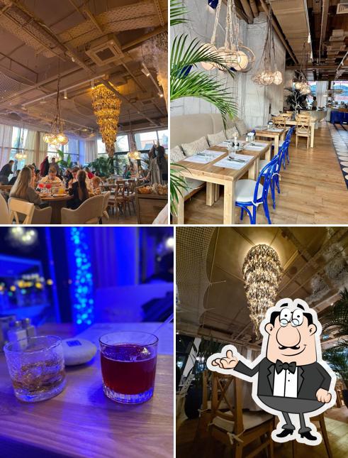 Посмотрите на внутренний интерьер "Каспийка"