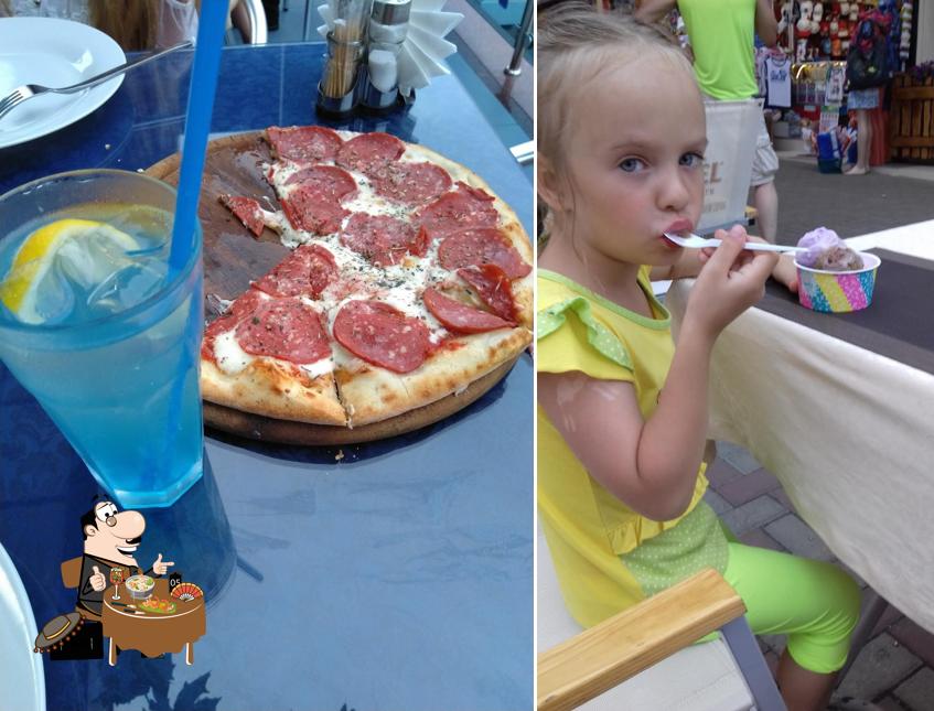 Еда в "Гранде Пицца"