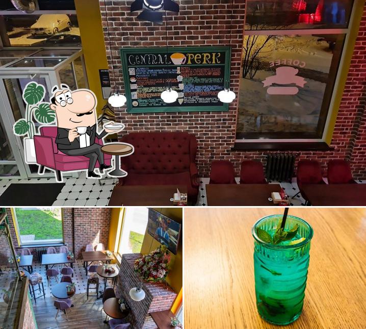 Помимо прочего, в Френдс есть внутреннее оформление и алкоголь