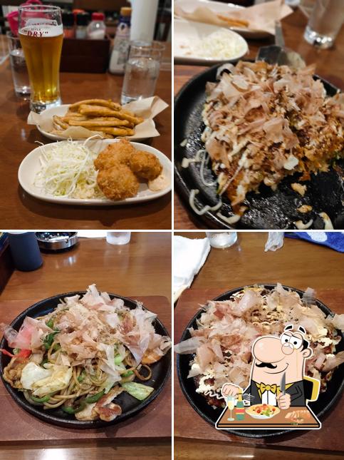 お好み焼き 豚馬