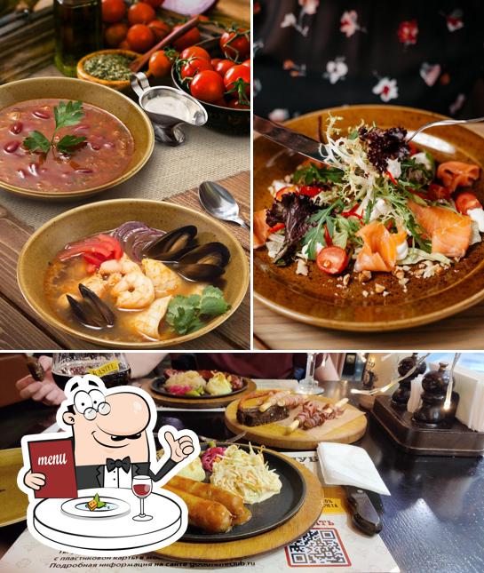 Блюда в "Колбасоффе"