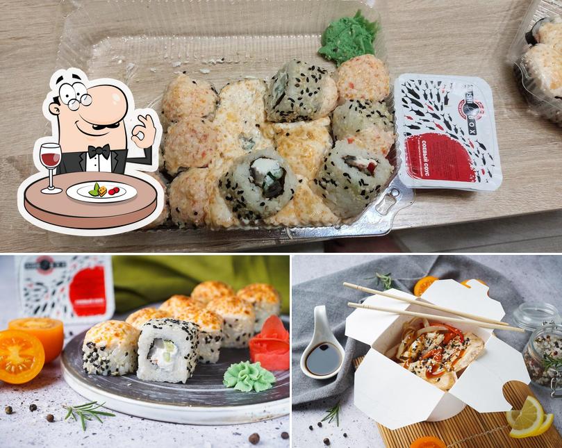 Блюда в "Sushibox"