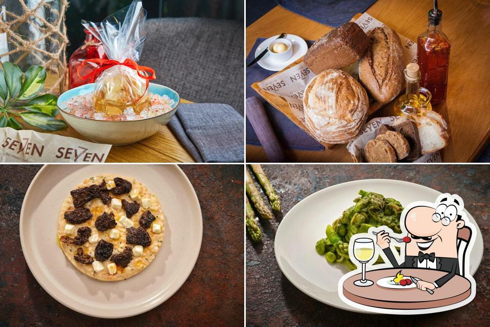 Блюда в "Seven"